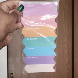 Michaels Weekly Planner Sticky Notes - Multicolor